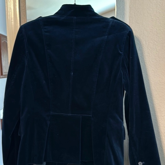 Pursuits Ltd Velvet military style blazer - Picture 3 of 3